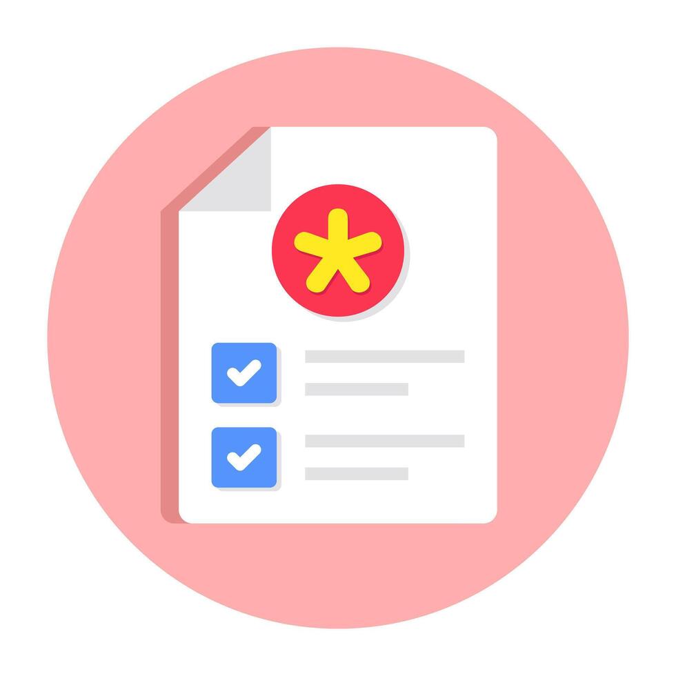 Trendy design icon of rx, medical instructions vector