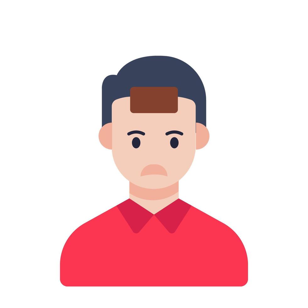 Editable design icon of fever checking vector