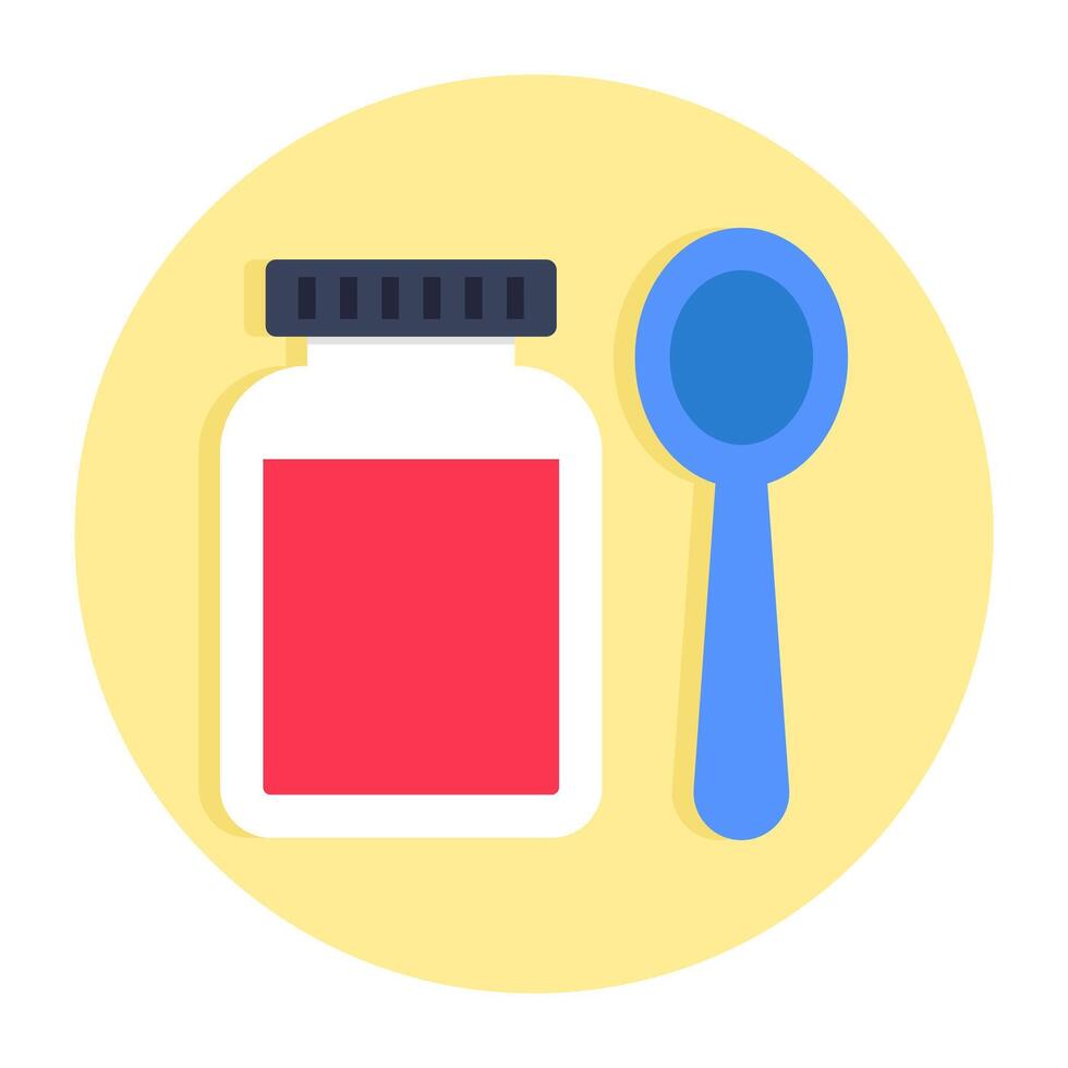 Perfect design icon of syrup bottle vector