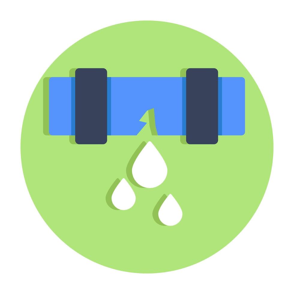 Perfect design icon of leak detector vector
