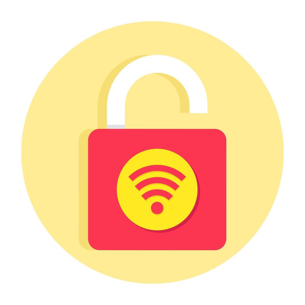 Perfect design icon of smart lock vector