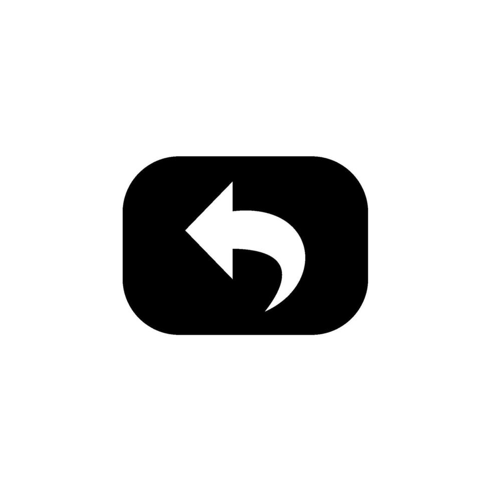 A black and white arrow pointing to the right vector