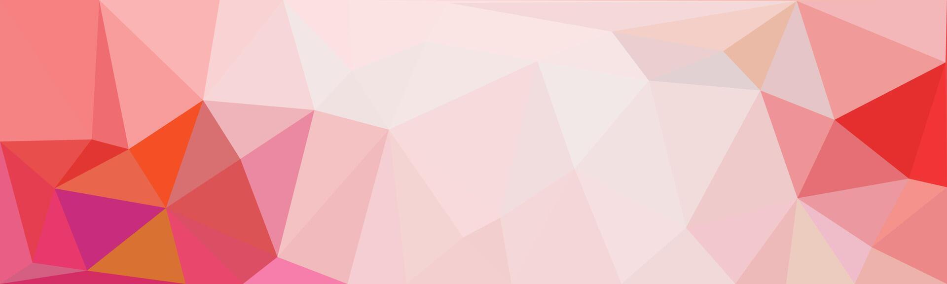 A dynamic interplay of colors and forms. The intricate arrangement of triangles creates a sense of energy and movement. vector