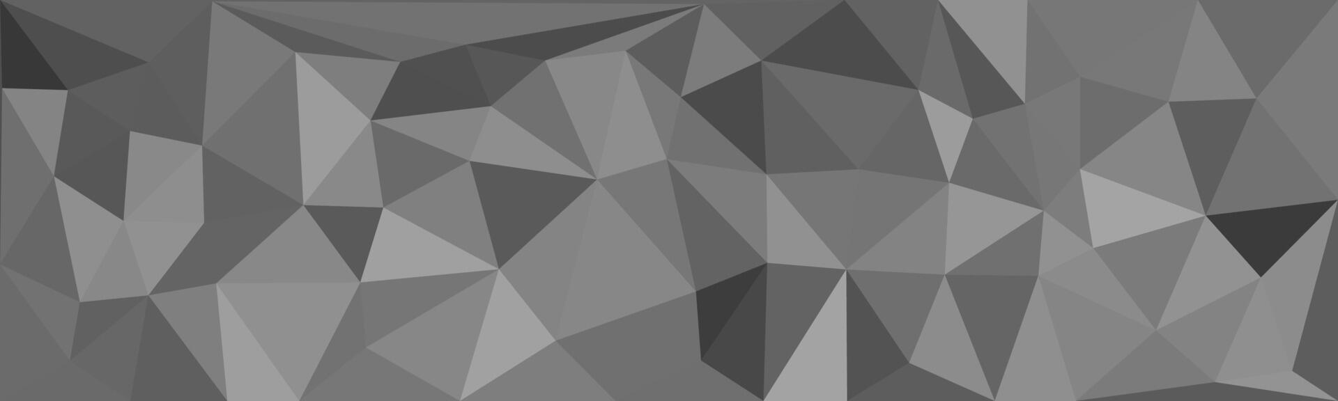 A minimalist, monochromatic composition of irregular polygons. The intricate pattern creates a sense of depth and texture, reminiscent of natural formations. vector