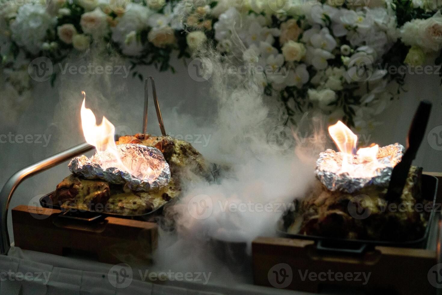 Traditional wedding holiday dishes delicious spicy to beer alcohol photo
