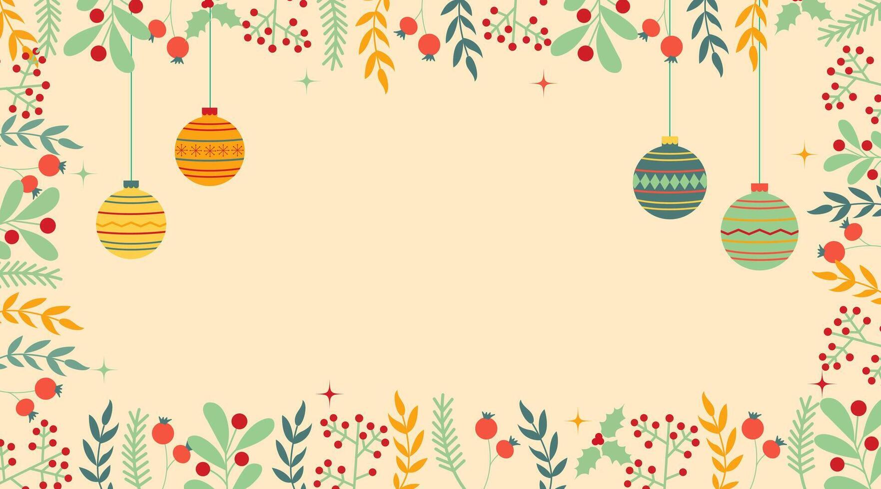 Merry Christmas background vector