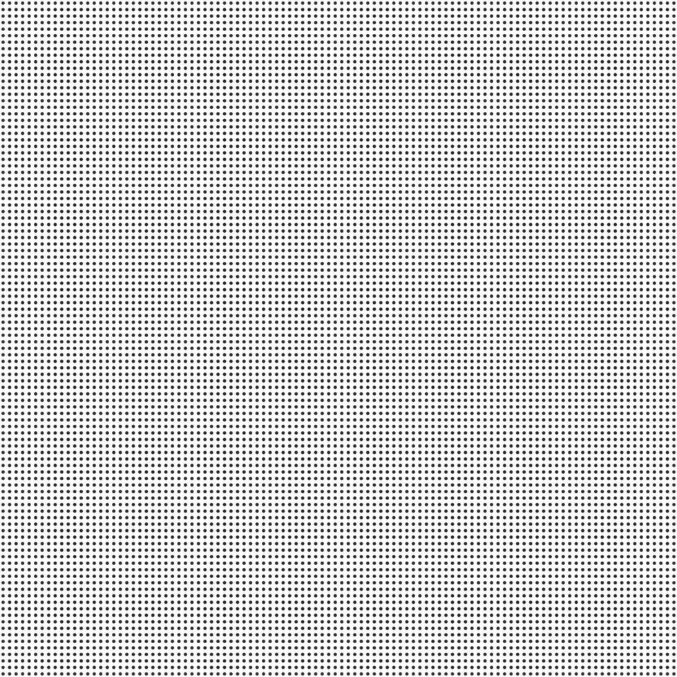 Seamless black dots in white background vector