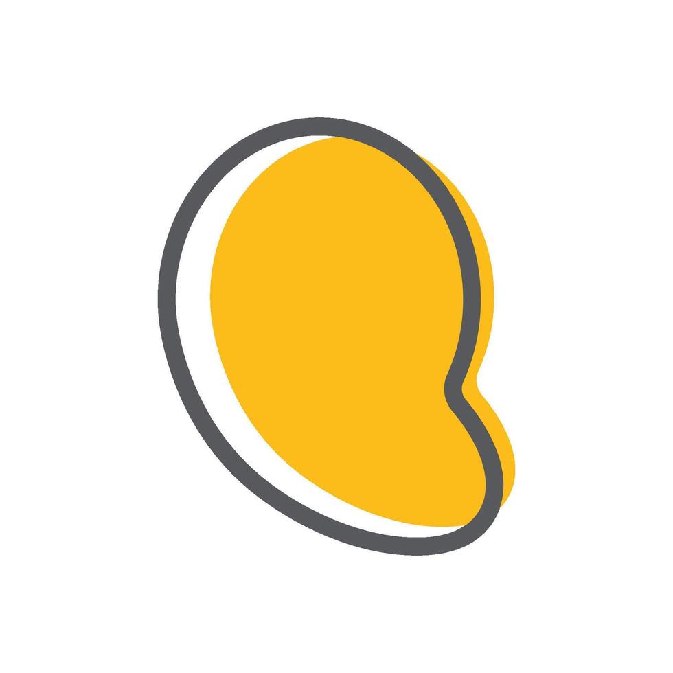 Mango Logo Template Icon vector