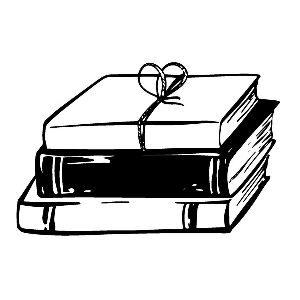 Books and Library Illustration vector