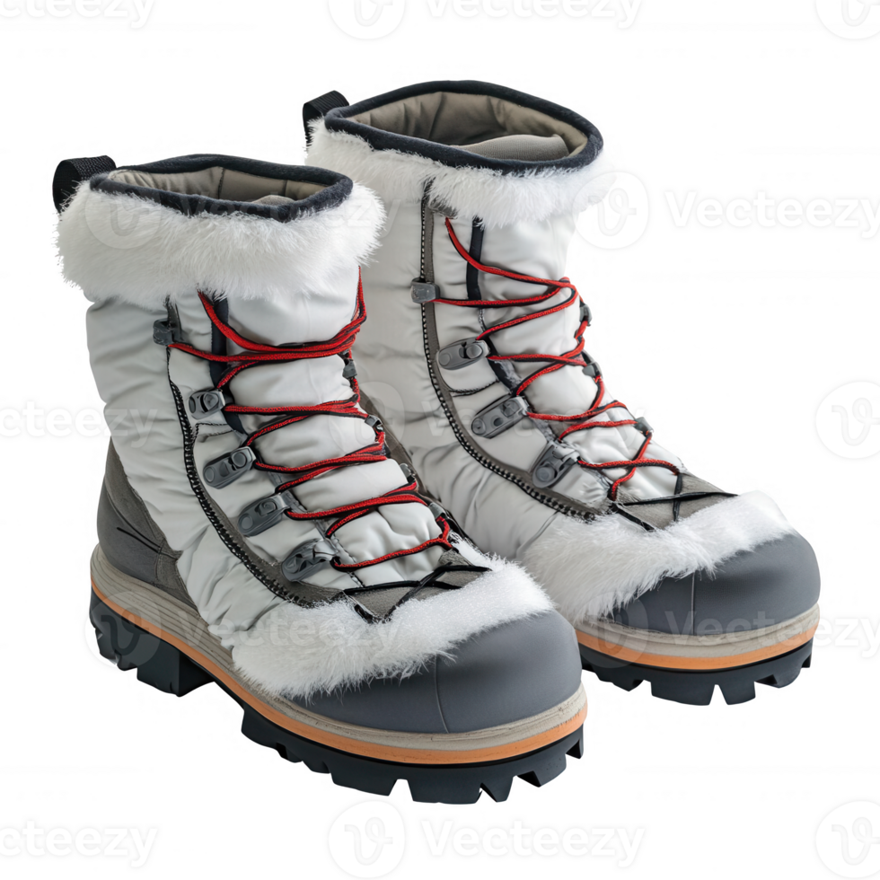 Stylish winter boots designed for warmth and comfort in cold weather adventures. png