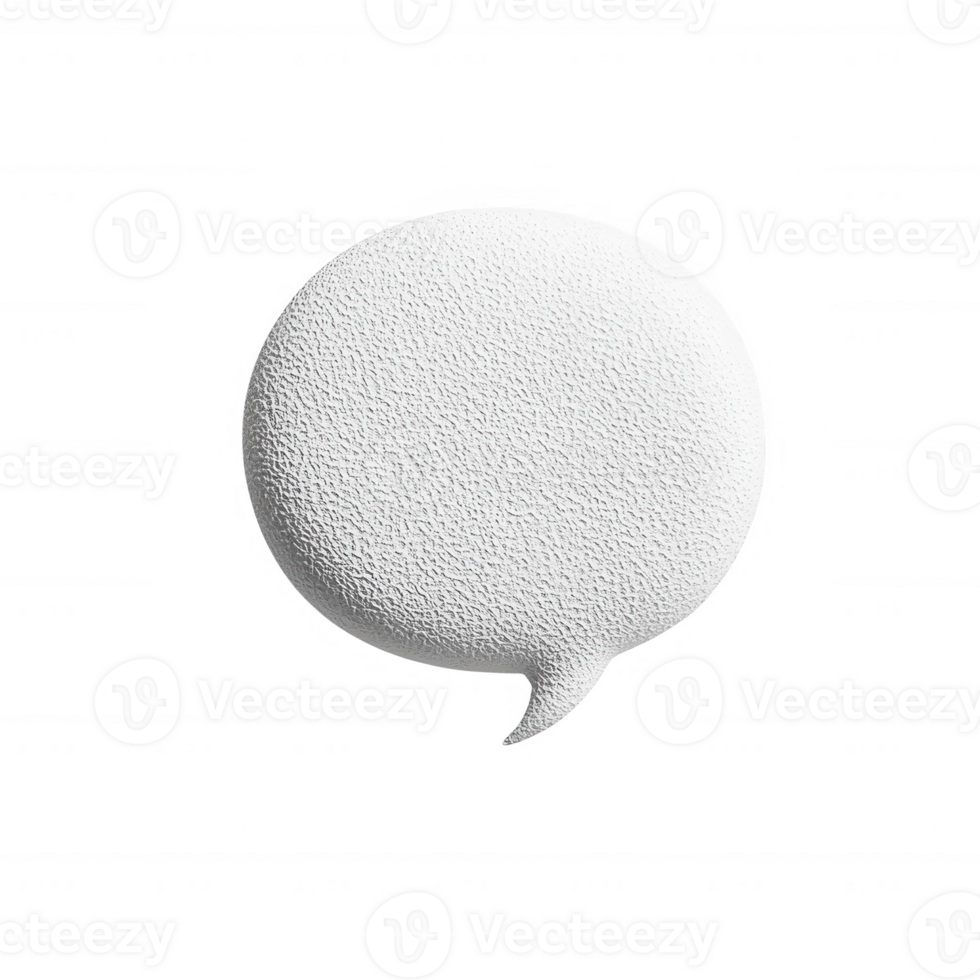 A minimalist speech bubble icon for communication and dialogue design. png