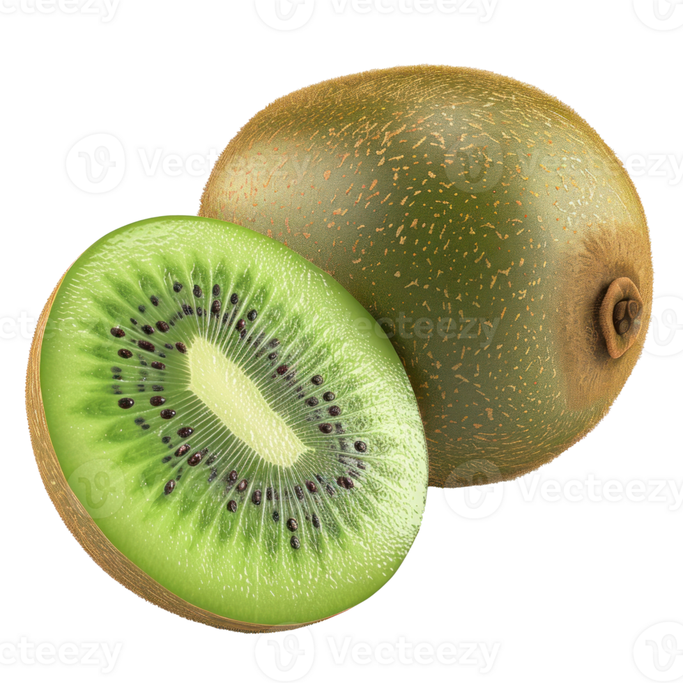 kiwi isolate On a transparent background png