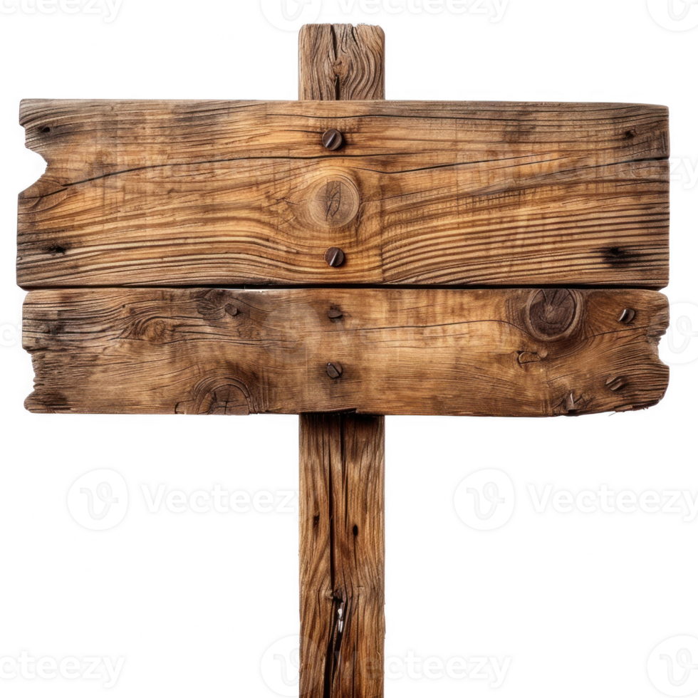 new wooden sgn, isolate on transparent background png