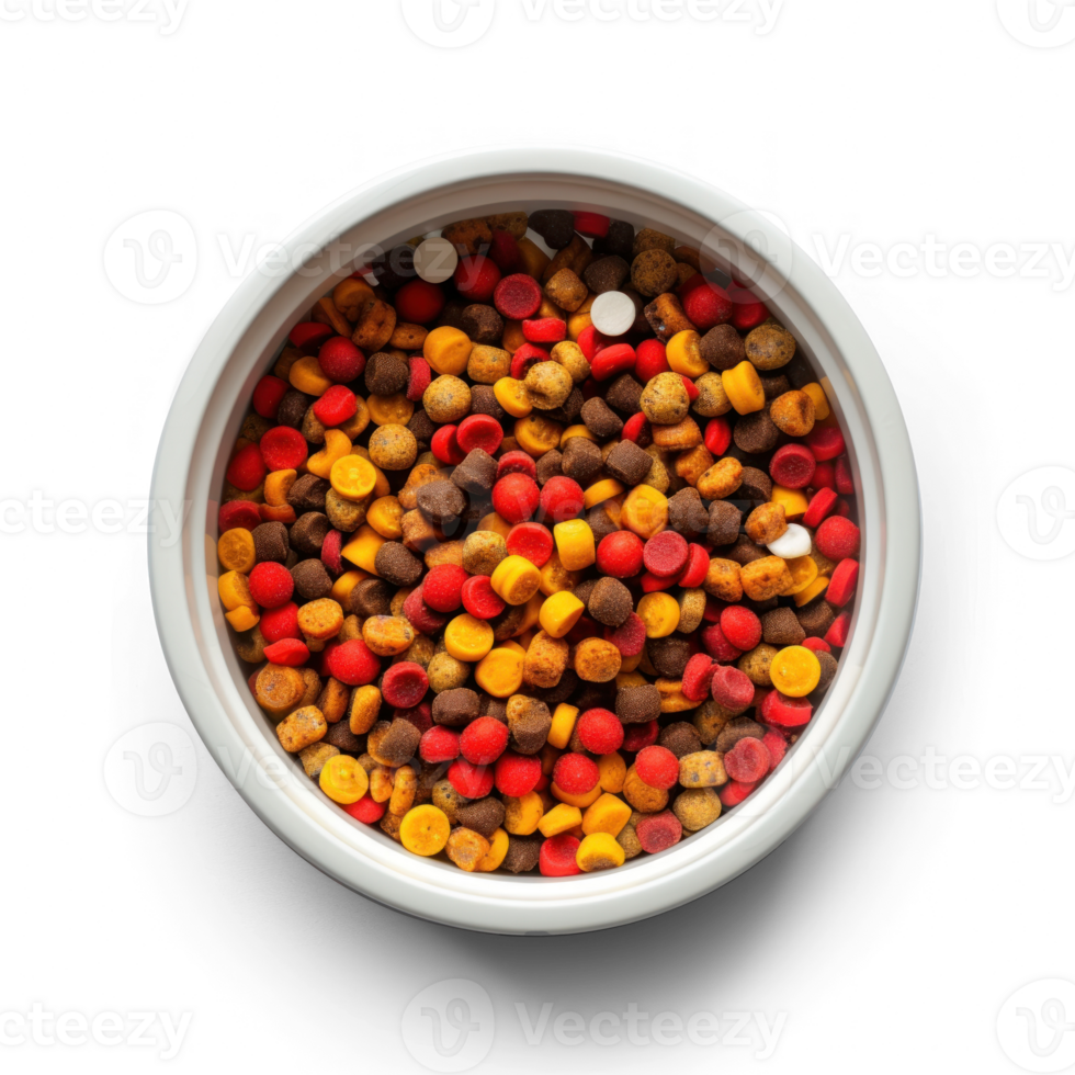 A container of fish food on a transparent background png
