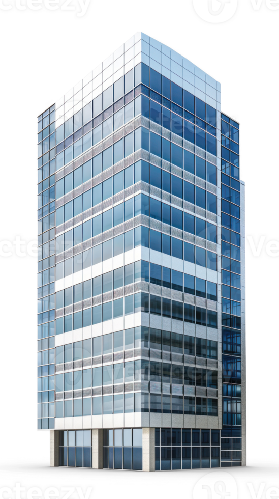 modern building isolate transparent background png