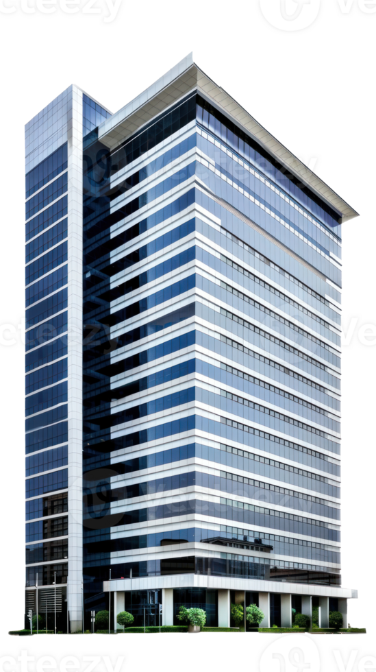 modern building isolate transparent background png