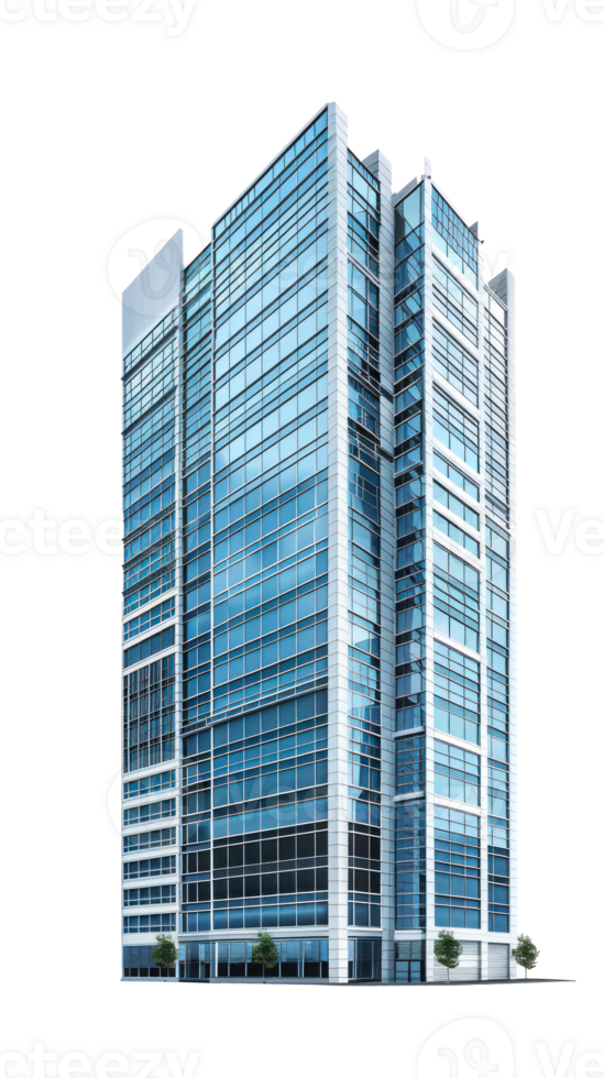 modern building isolate transparent background png
