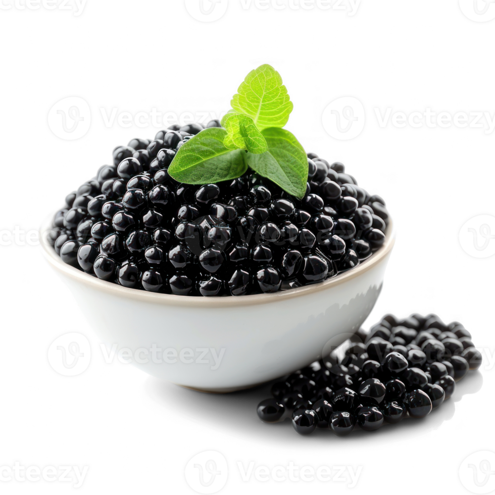 delicous caviar on a transparent background png