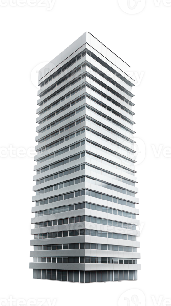 modern building isolate transparent background png