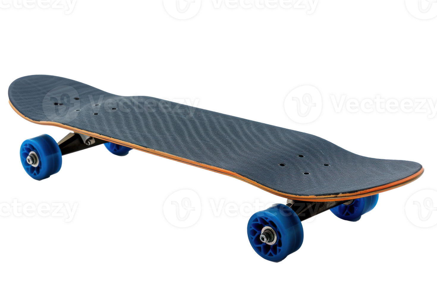 A skateboard topshot transparent background png