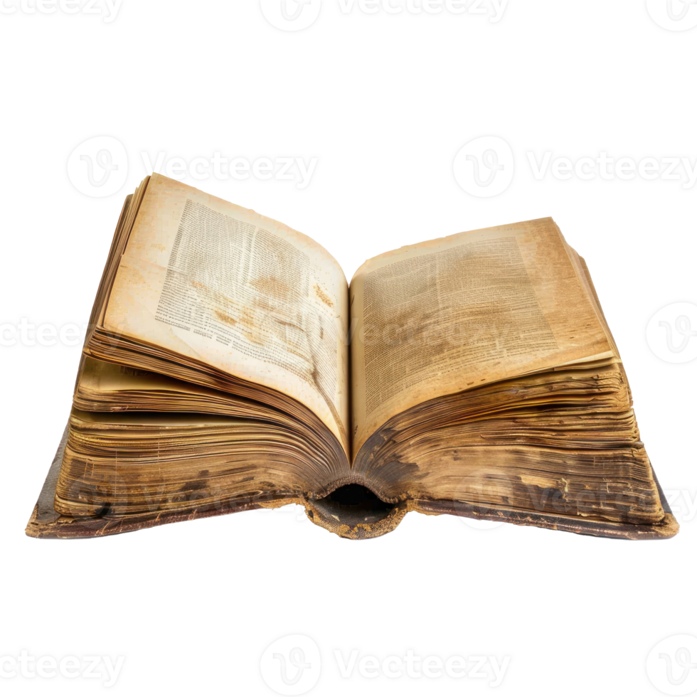 open book isolate transparent background png