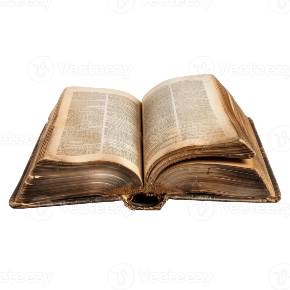 open book isolate transparent background png