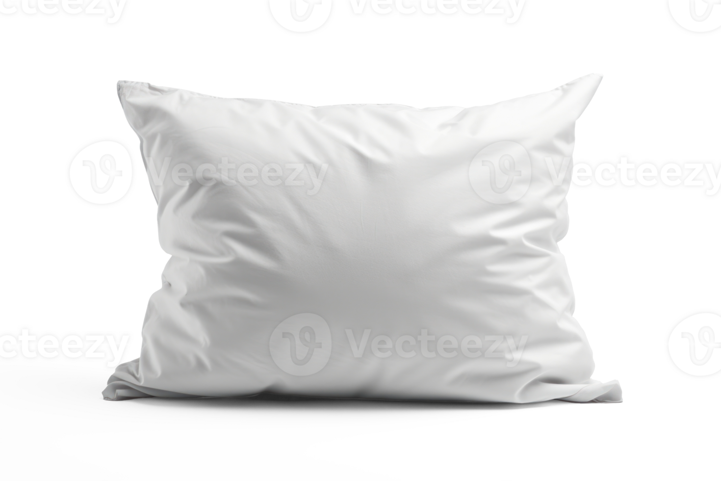 imagine white rectangular down pillow. clean and minimalistic png