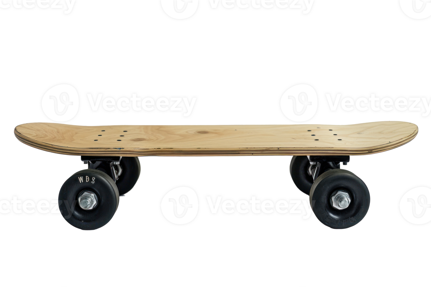 a skateboard with wheels on a transparent background png
