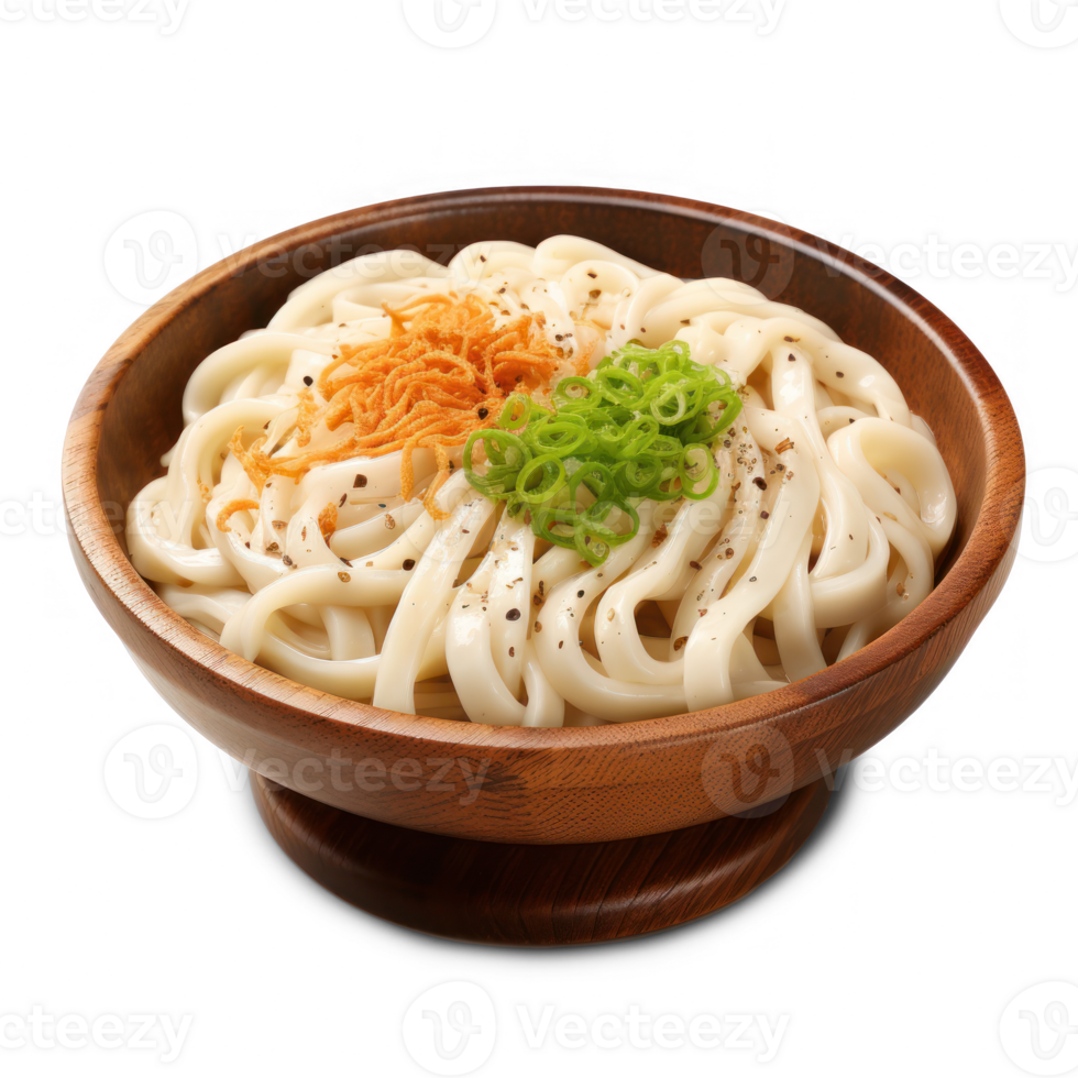 chinese noodles in a bowl on a transparent background png