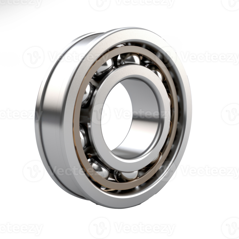 A roller bearing isolate on transparent background png