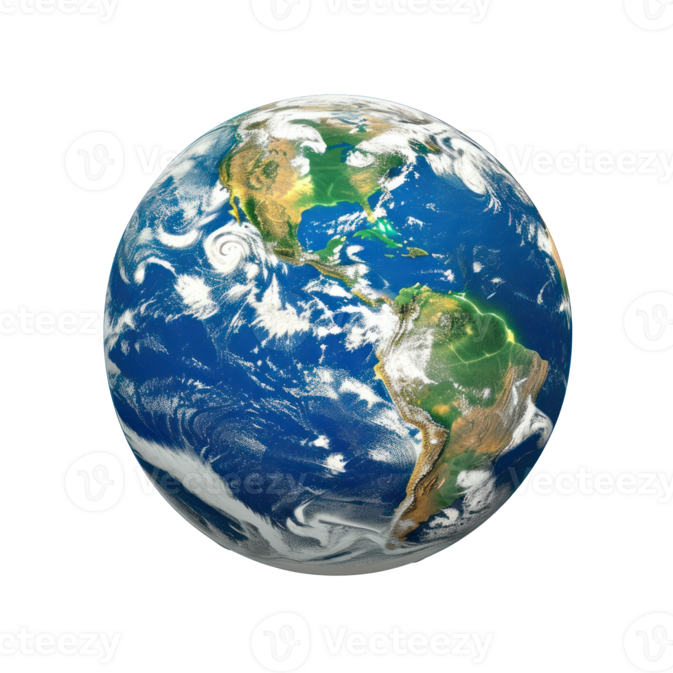 a globe representing planet earth, transparent background png