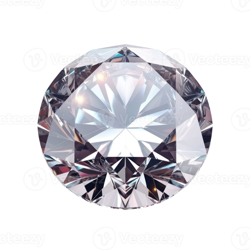 transparent diamond on a transparent background png