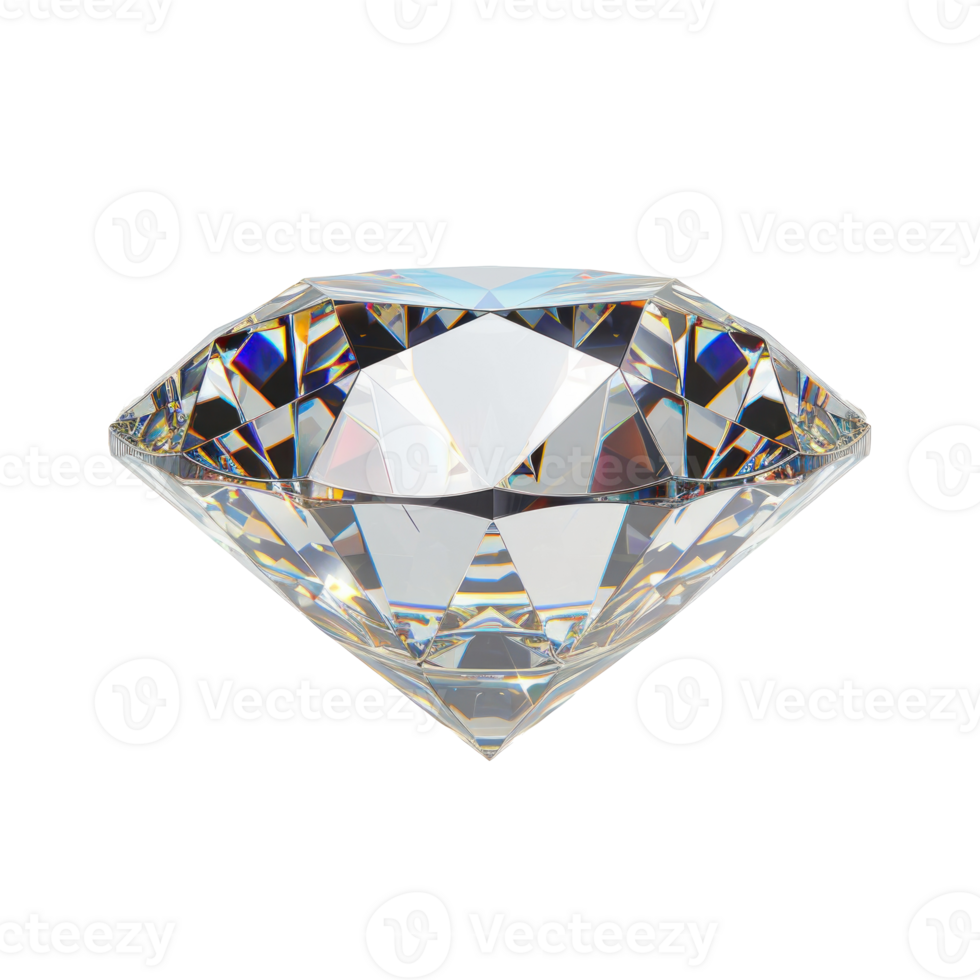 transparent diamond on a transparent background png