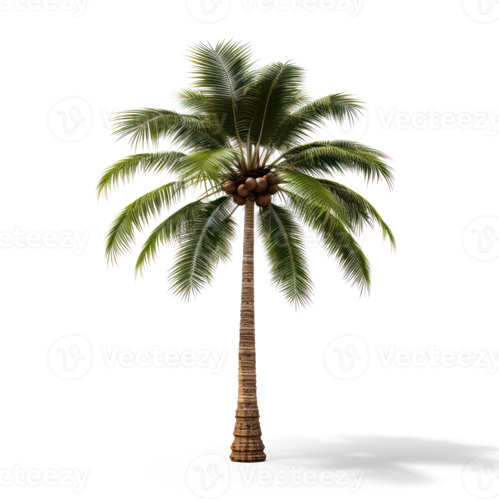 Palm tree on a transparent background png