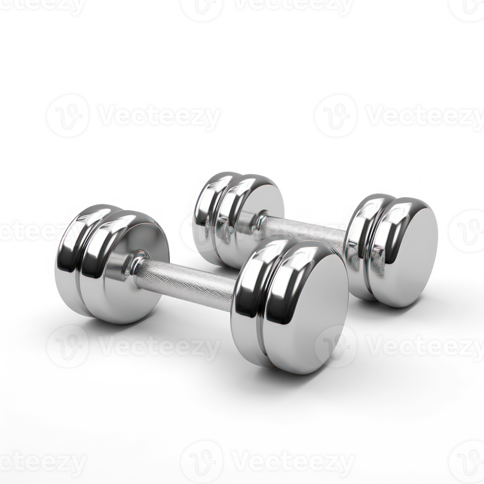 Dumbells isolated on transparent background png