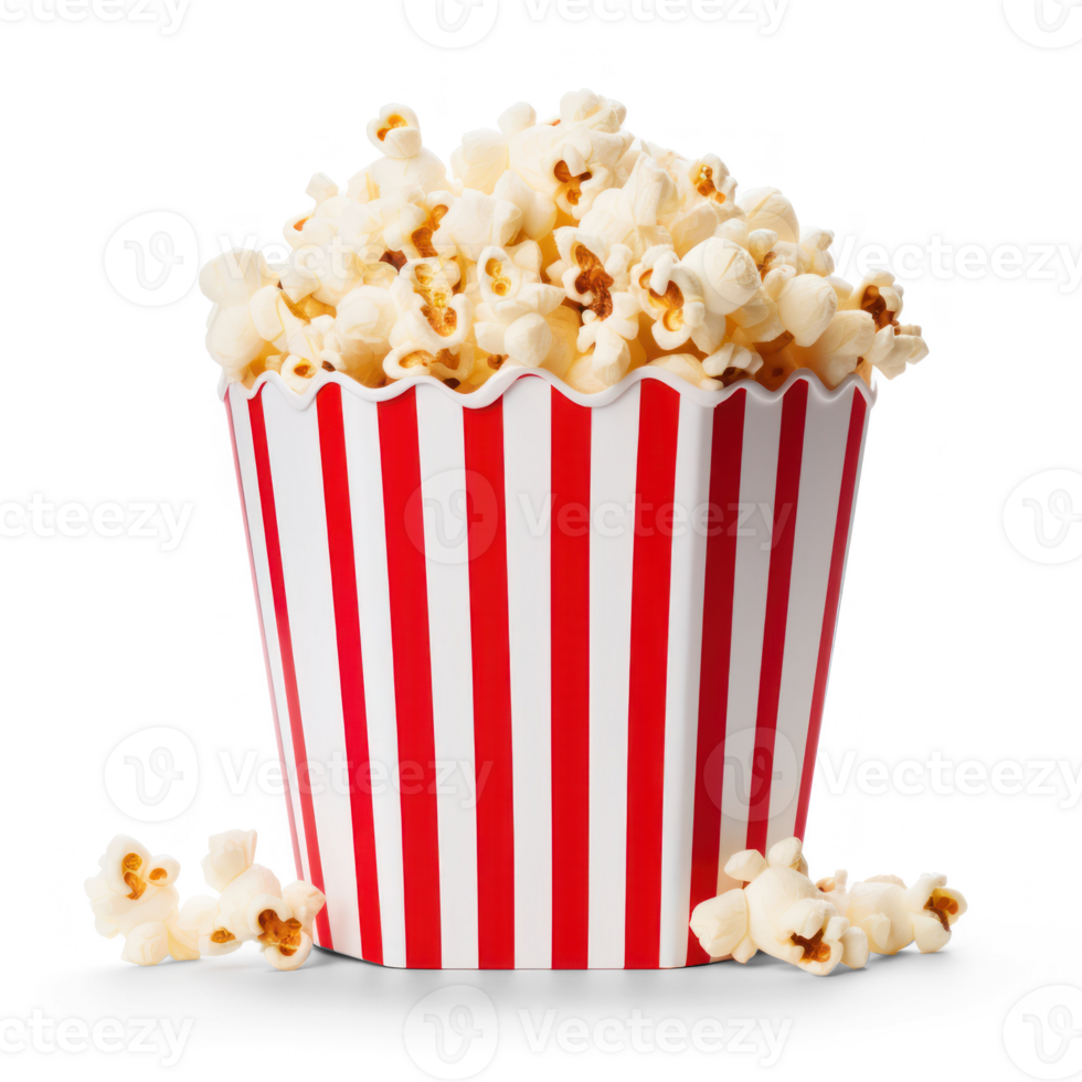 popcorn bucket, high quality, transparent background png
