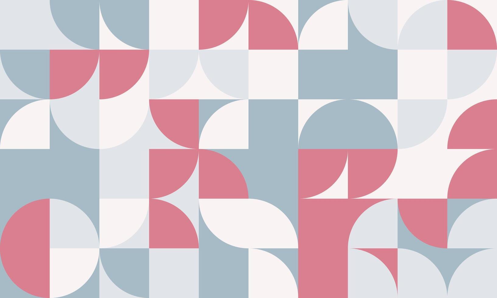 Abstract geometric design featuring seamless shapes and mosaic texture. Ideal for backgrounds, posters, and trendy textile prints with a modern flair. vector