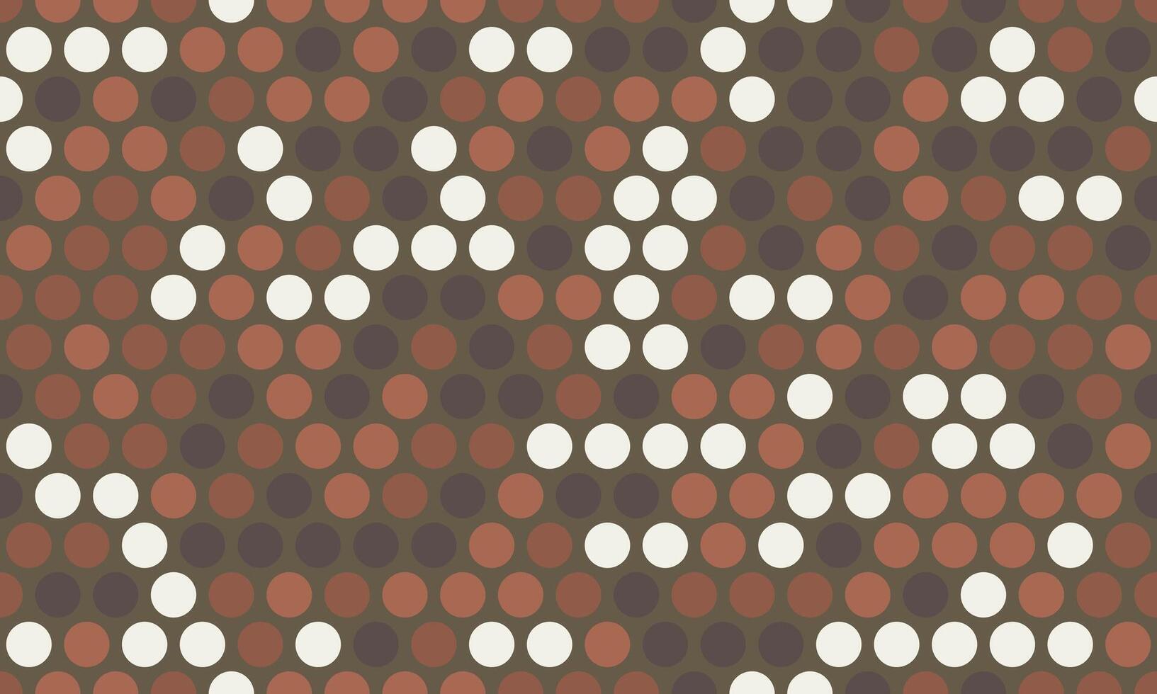 Round spotted pattern with geometric repetition. Ideal for fabric prints, poster backgrounds, and abstract wallpaper designs with trendy circles. vector