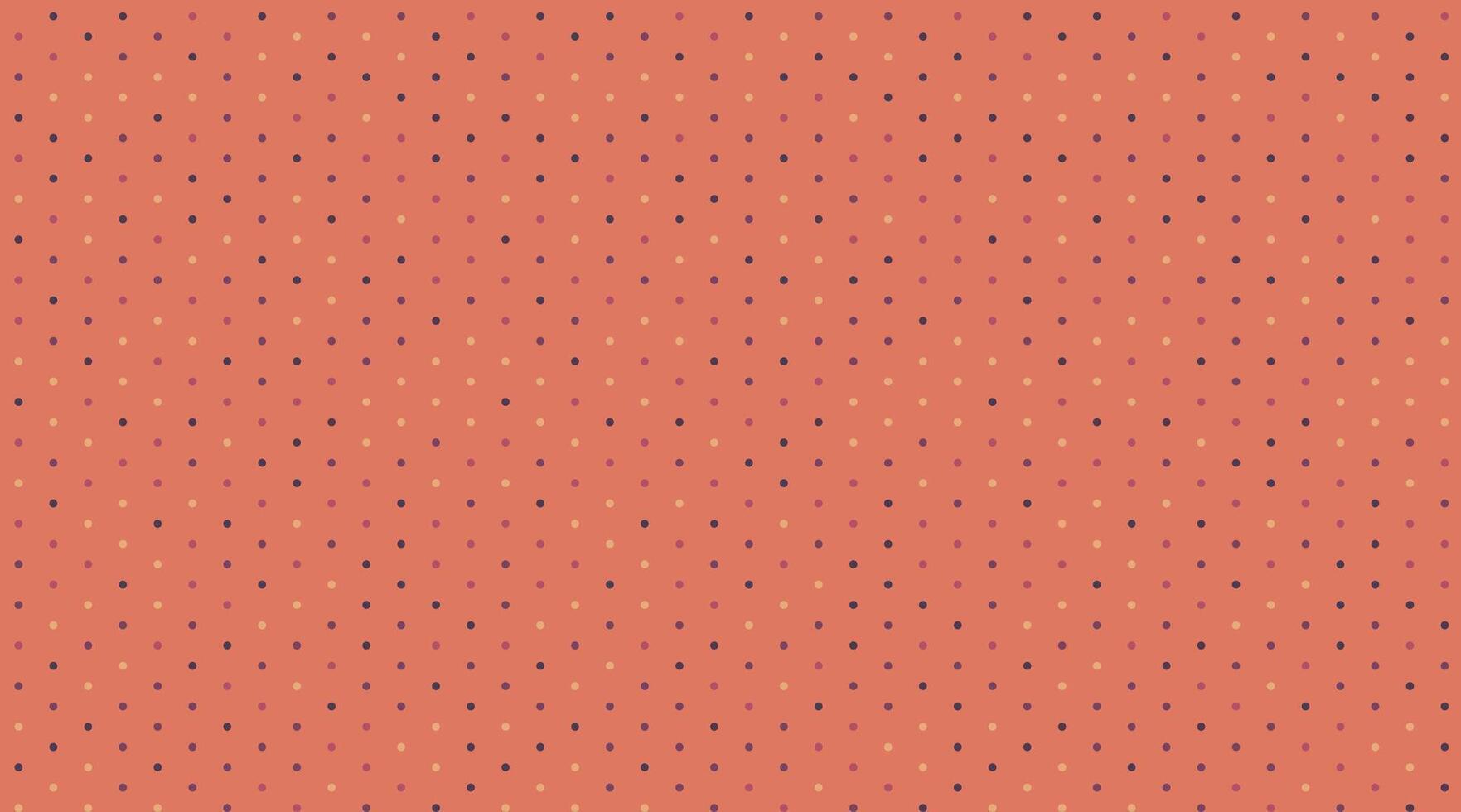 Polka dot pattern with geometric circles. Perfect for textile designs, wallpaper, or trendy poster backgrounds with an abstract minimalist style. vector