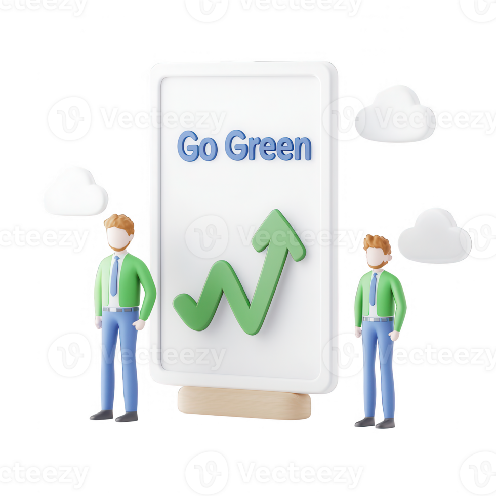 Promoting environmental sustainability with green initiatives and teamwork. png