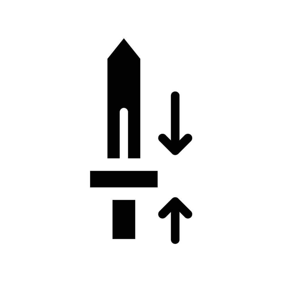 Metal Combining icon - solid vector