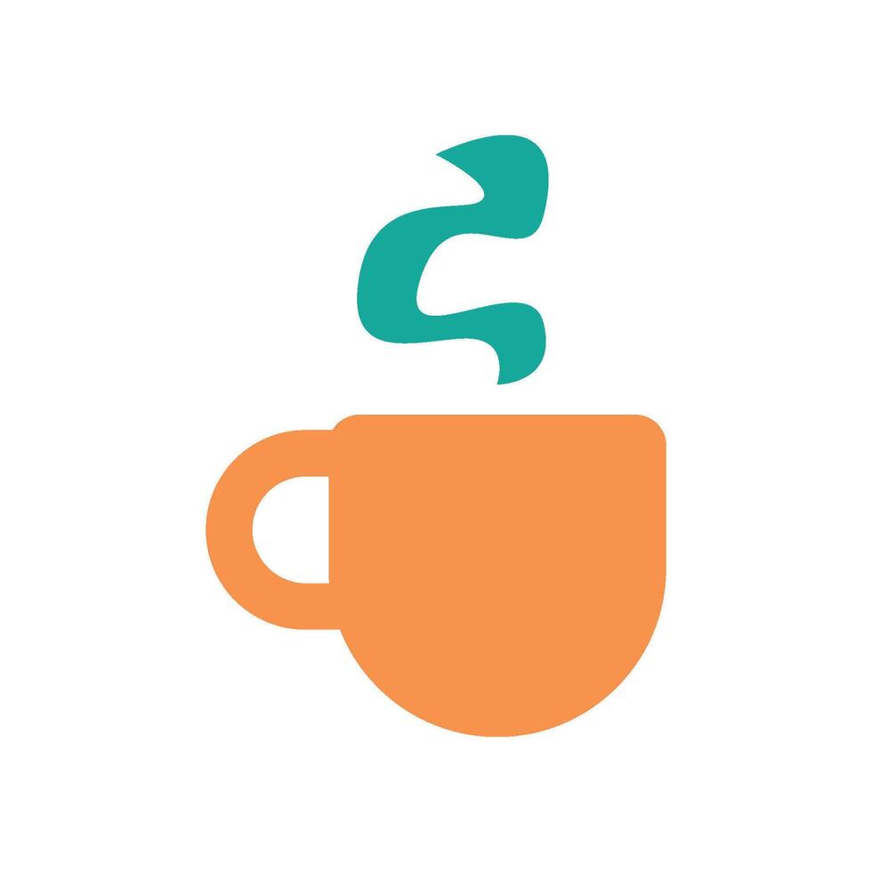 Hot Chocolate Drink icon - flat vector