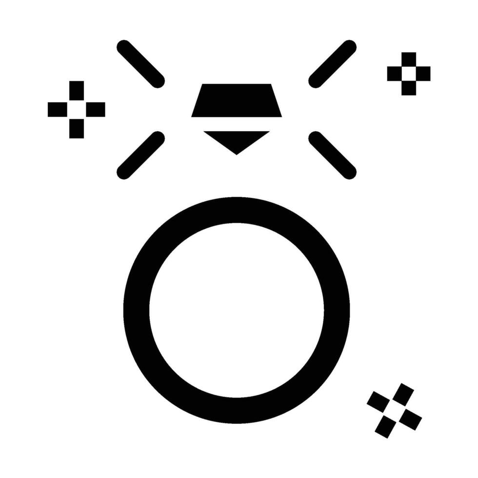 Wedding - Ring icon solid vector