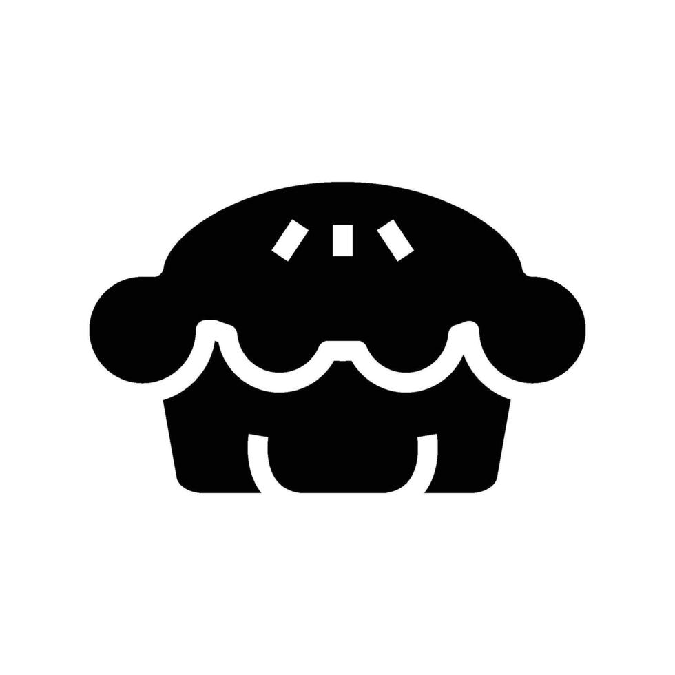 Classic Pie icon - solid vector