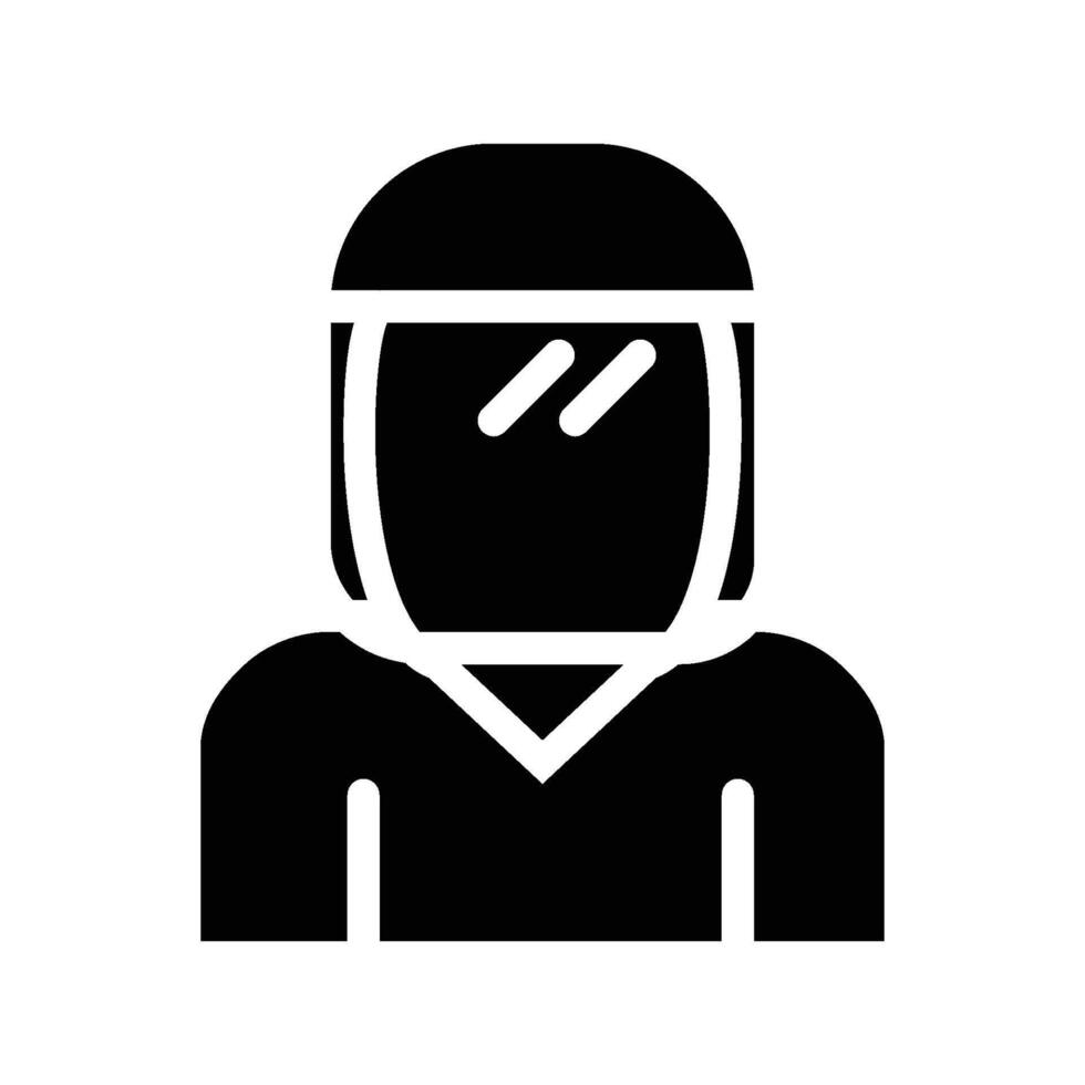 PPE icon - solid vector
