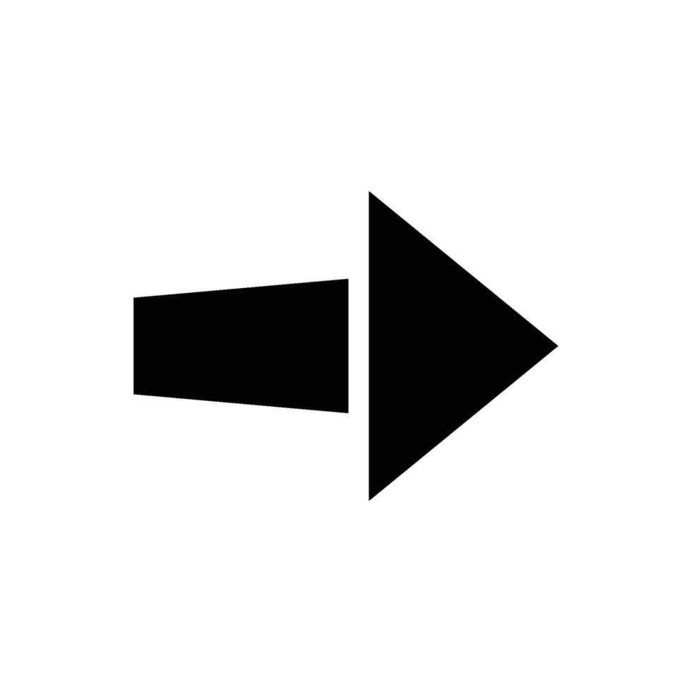 turn signal icon solid vector