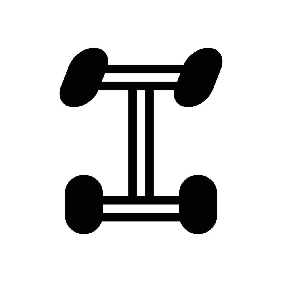 4WD icon solid vector