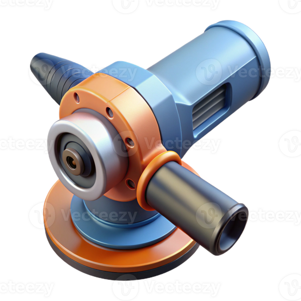 3D Render of a Polishing Machine png