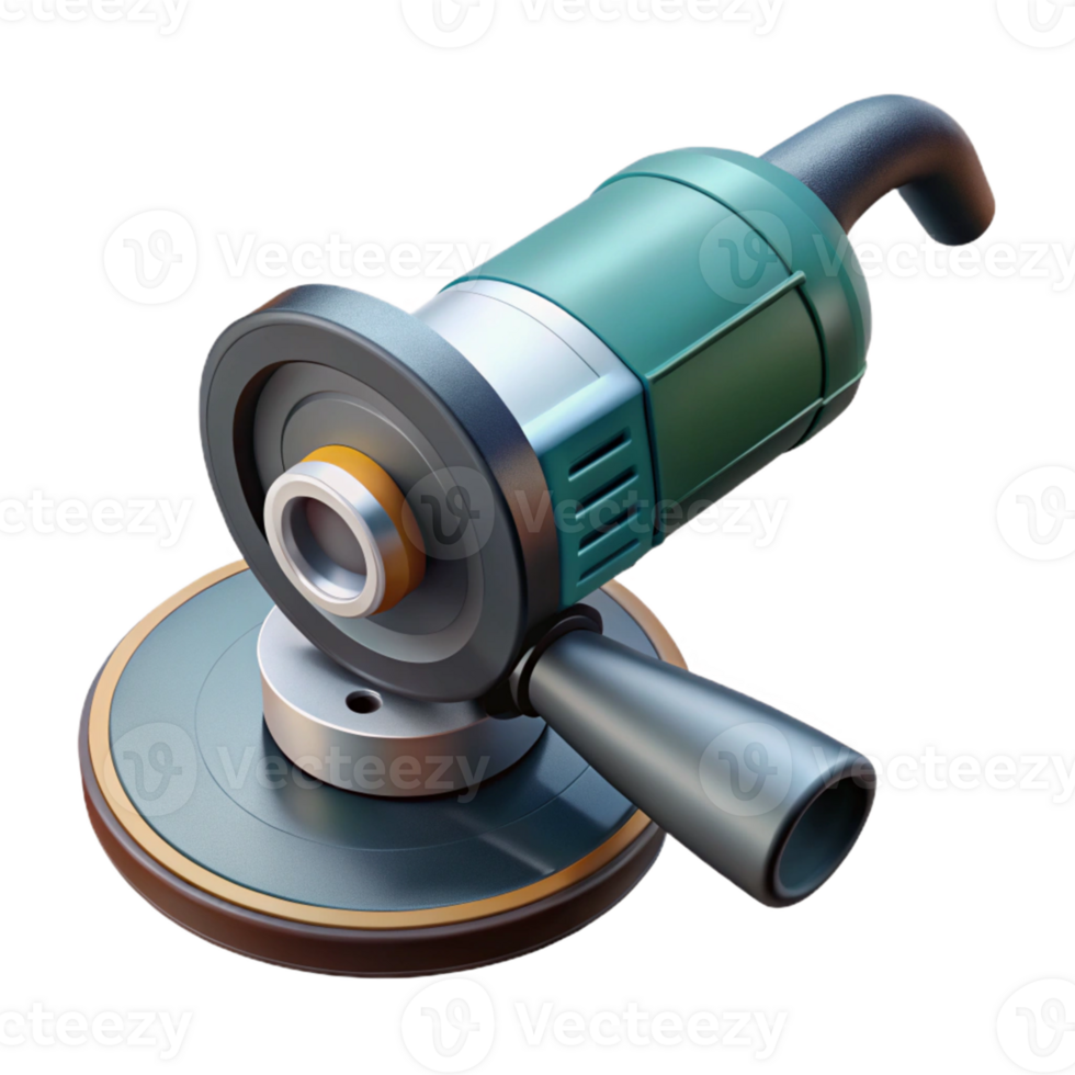 3D Render of Angle Grinder png