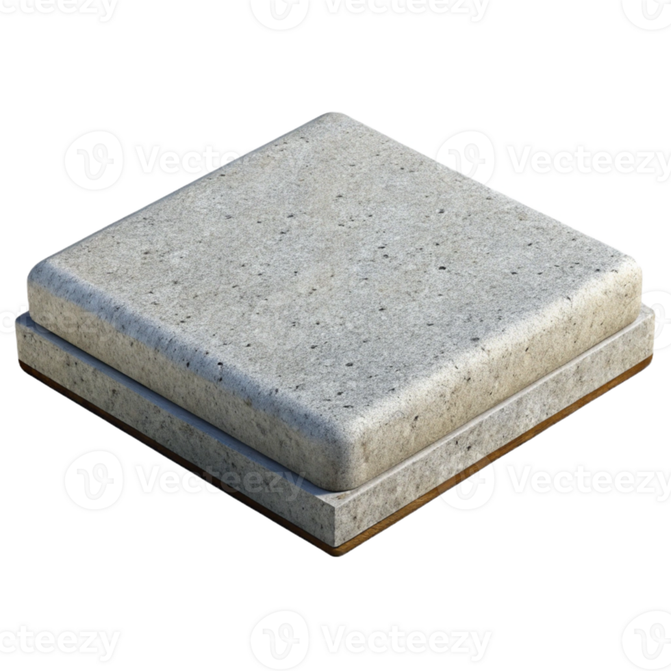 3D Render Stone Block Texture png